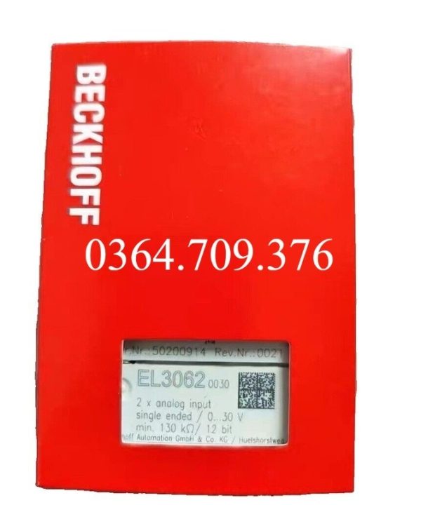 EL3062-0030 Beckhoff chính hãng