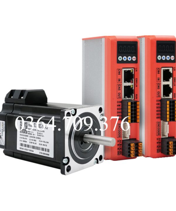Bộ Điều Khiển Động Cơ Servo Bước 2HCS870-RC/EC Jiemeikang 57 86 4.5n12n Ethercat Step Motor JMC 57J1880EC-1000-LS