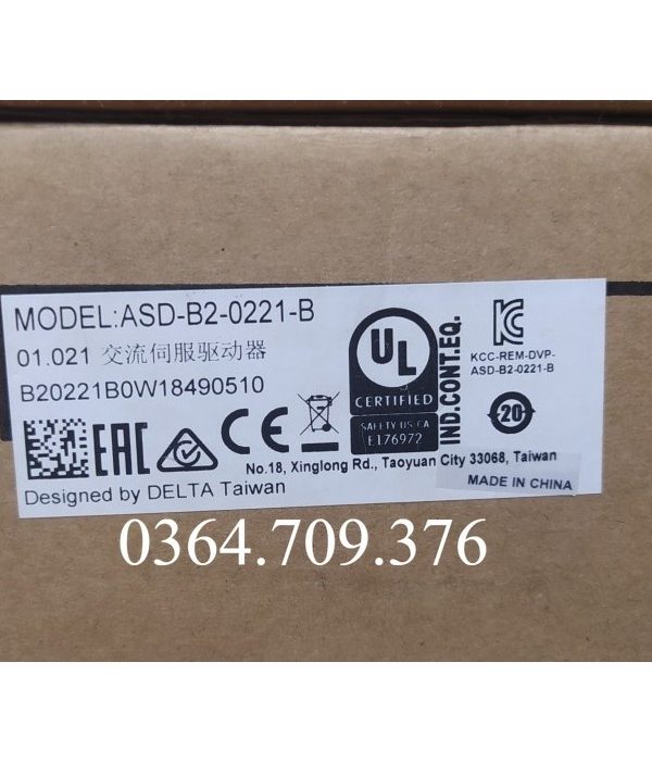 Bộ Điều Khiển Lập Trình Delta   Của ASD-B2-0221-B