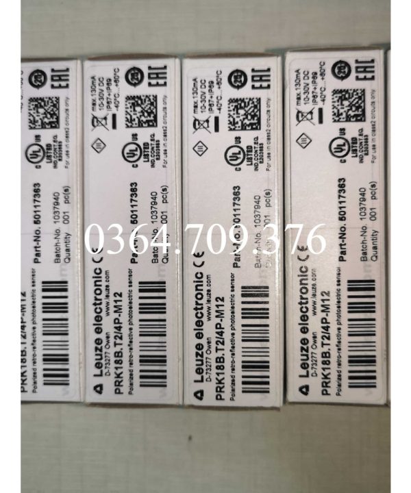 Cảm Biến Euze   Prk18b. T2/4p-m12 50117363