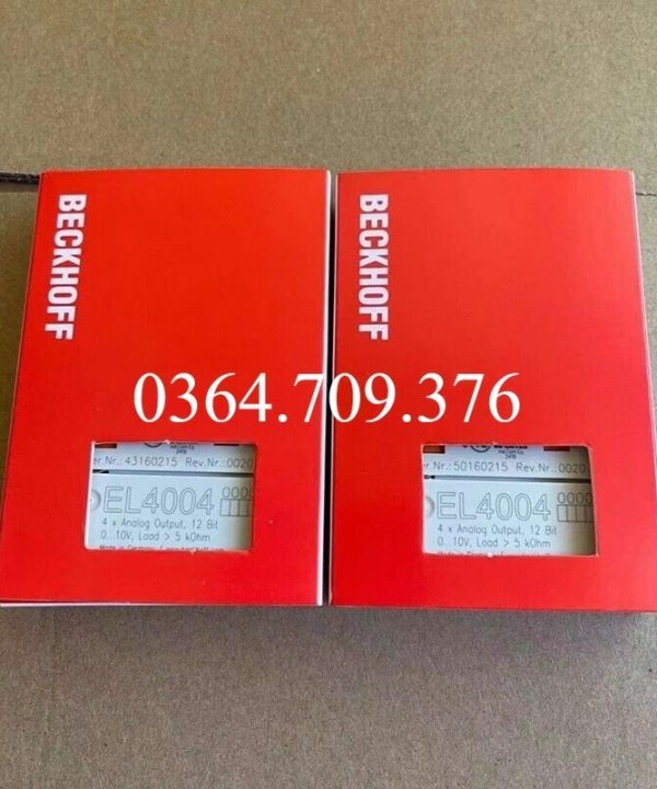 Module Beckhoff el4004 PLC EL 4004 new