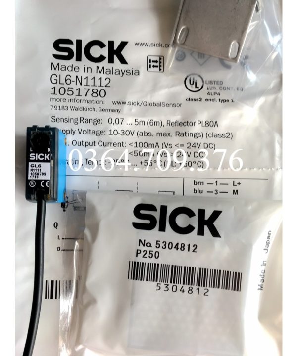 Công Tắc Quang Điện SICK  GL6-N1112 GL6-P1111 GL6-P1112 GL6-N1111