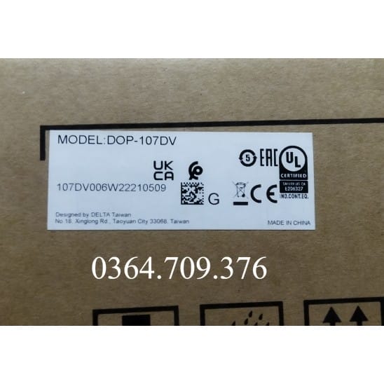 HMI DOP-107DV     Giao Diện Người-máy Delta