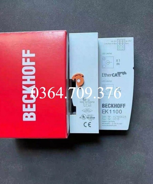 Khối thiết bị đầu cuối ethercat Beckhoff ek1100