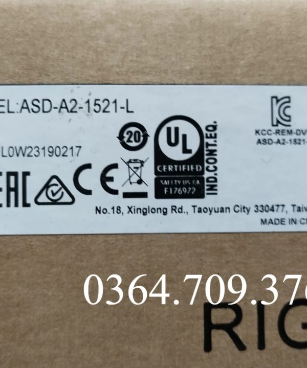 ASD-A2-1521-L    Delta Servo Drive Spot