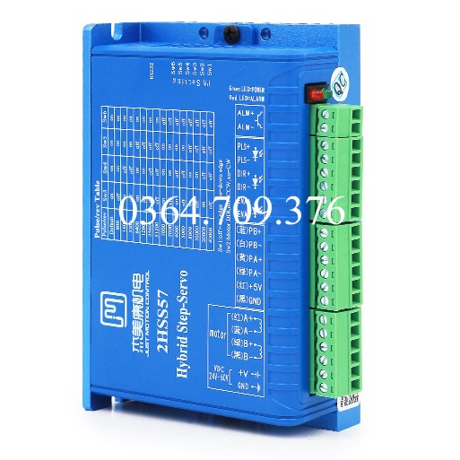 2hss57-42-5/24 Jiemeikang Vòng Kín 42 Trình Điều Khiển Động Cơ Bước Hai Pha Thích Ứng Với Động Cơ Vòng Kín 42 Step JMC