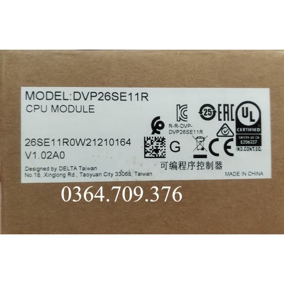 PLC Dvp26se11r    Delta Mạng Hosting