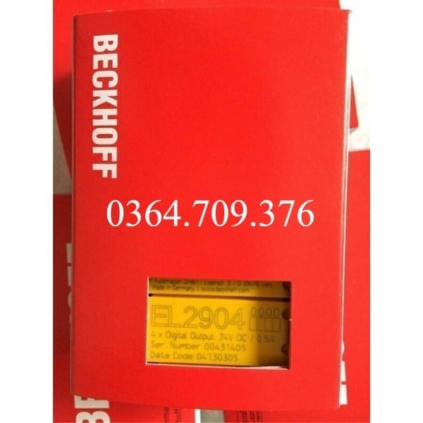 Beckhoff Module đầu vào Analog el2904