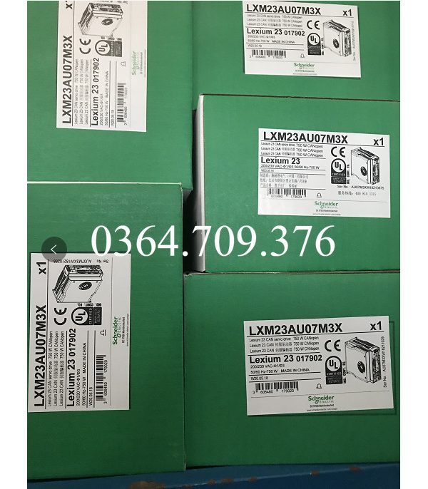 Bộ Điều Khiển Servo Schneider Lxm23au04m3x/Lxm23au07m3x/23au10m3x/23au15m3x