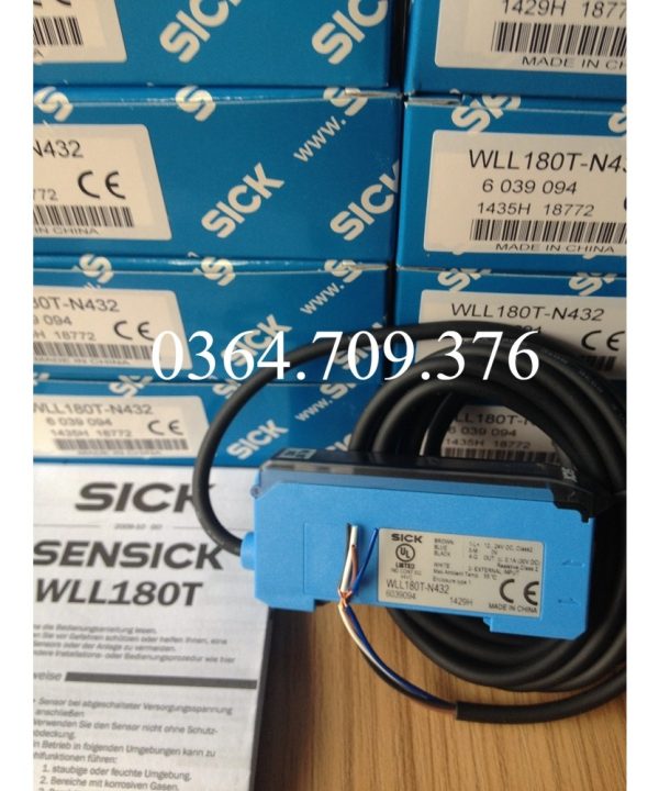 Bộ Khuếch Đại Sợi Quang Sikh SICK  WLL180T-N432 Mục Số 6039094 WLL180T-L432