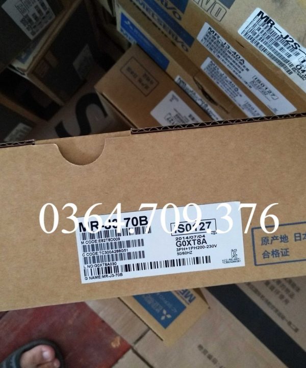 MR-J3-70B Bộ Điều Khiển  Hãng Mitsubishi