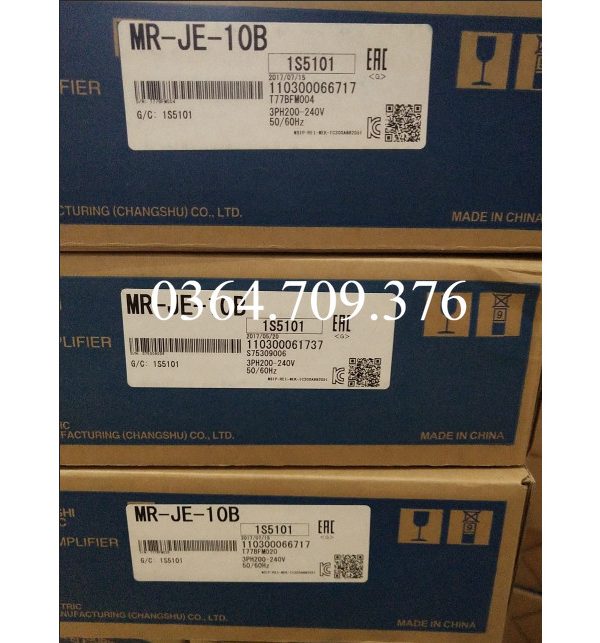 Mitsubishi Servo Drive MR-JE-40A 20A 10A 70A 100A 200A/B