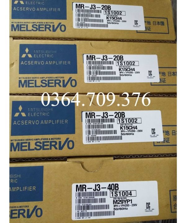 Bộ Điều Khiển MR-J3-40B  Hãng Mitsubishi