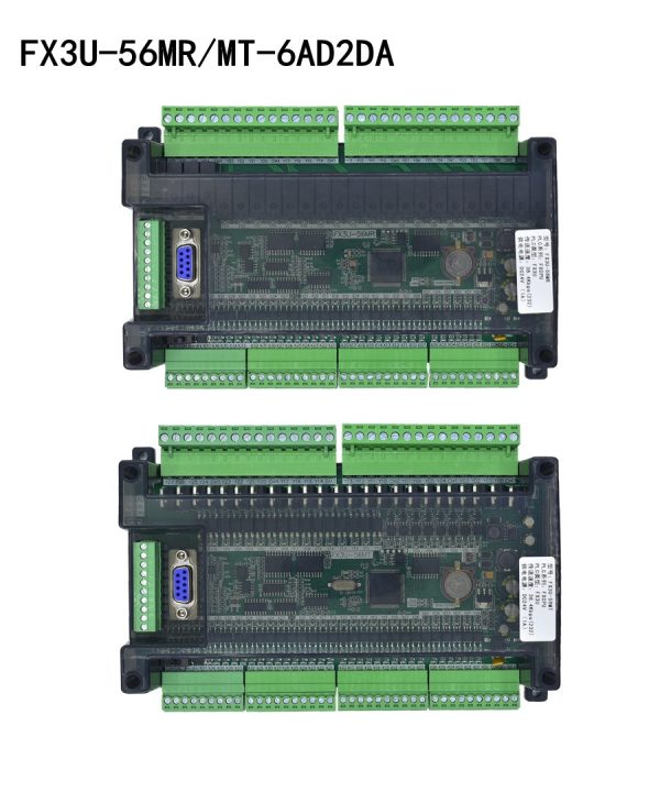 PLC Lập Trình Điều Khiển FX3U-56MR-6AD2DA FX3U-56MT-6AD2DA