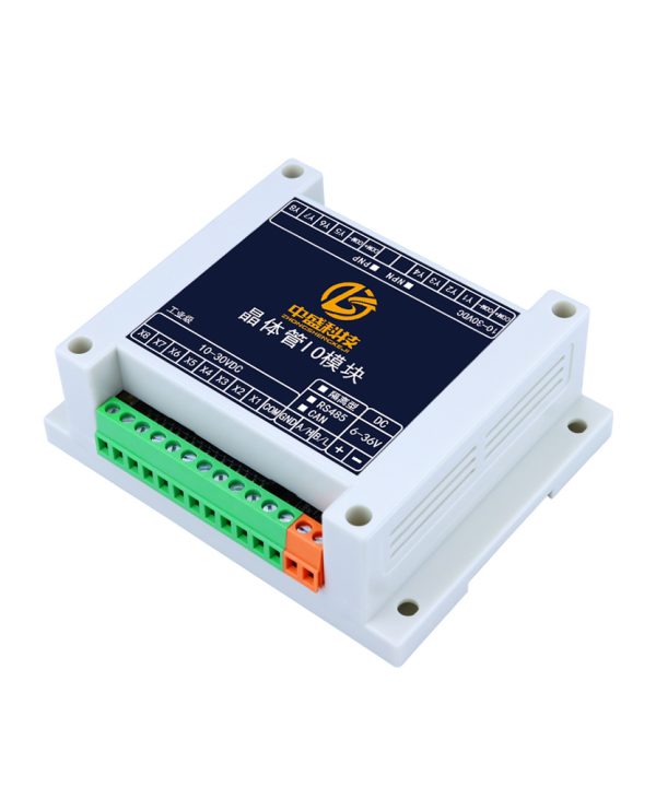 Chuyển Đổi Đầu Ra Bóng Bán Dẫn Module Đầu Vào Kỹ Thuật Số IO Mở Rộng DC Động Cơ Van Điện Từ RS485 Modbus