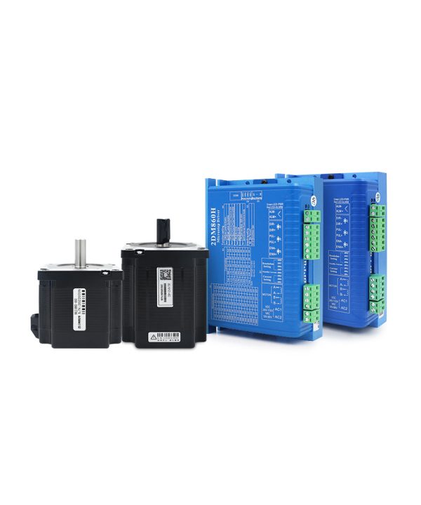 Bộ Điều Khiển Truyền Động Kỹ Thuật Số 2 Pha Jiemeikang 2dm860 Động Cơ Bước AC 86 Mô-men Xoắn 4.5 8.5 12nm JMC Stepper