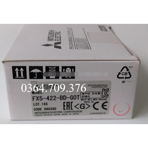 Model PLC Mitsubishi FX5-CNV-BUS, FX5-232-BD, FX5-485-BD, FX5-422-BD-GOT, FX5-CNV-IFC, FX5-65EC, FX5-CNV-BC