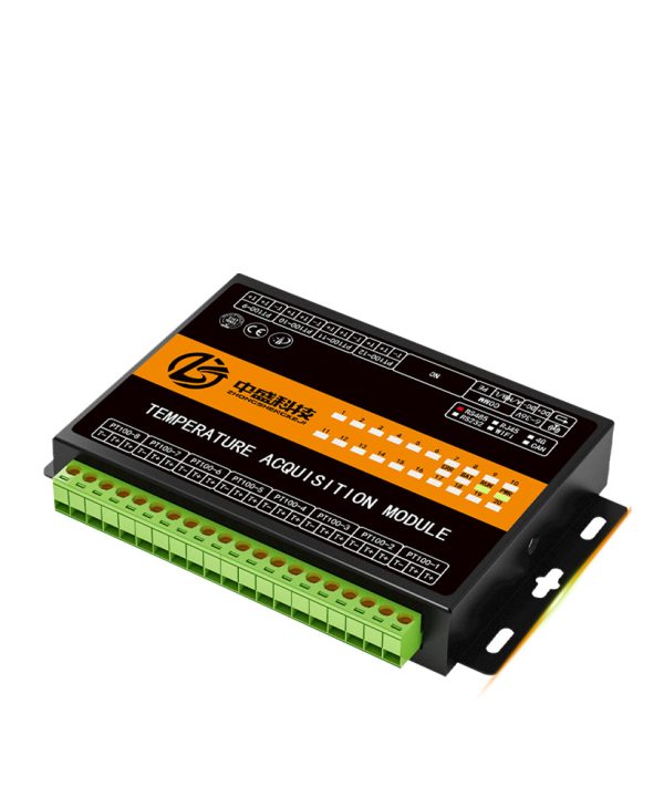 Module Thu Nhiệt Độ ZS-PT100-S RS485 Máy Phát PT100 Điện Trở Bạch Kim Loại K Cặp Nhiệt Điện NTC Cấp Công Nghiệp