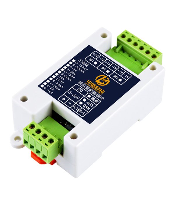 1-3 Module Thu Thập Analog Điện Áp Và Dòng Điện RS485 Đa Dải Máy Phát Cách Ly Modbus