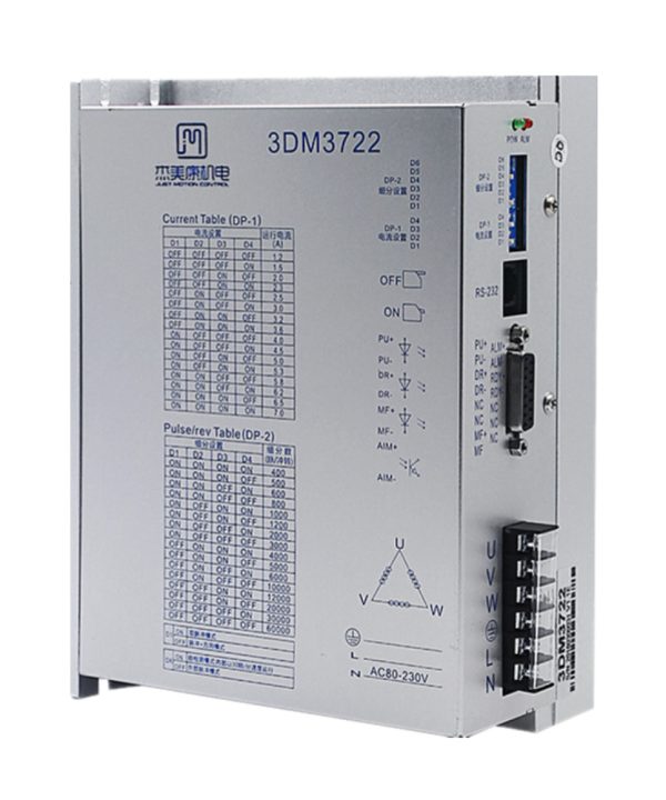 Bộ Điều Khiển Động Cơ Bước 3 Pha 3tm3722 Jiemeikang 110 Điện Áp Xoay Chiều 220v7a Dòng Điện JMC Stepper