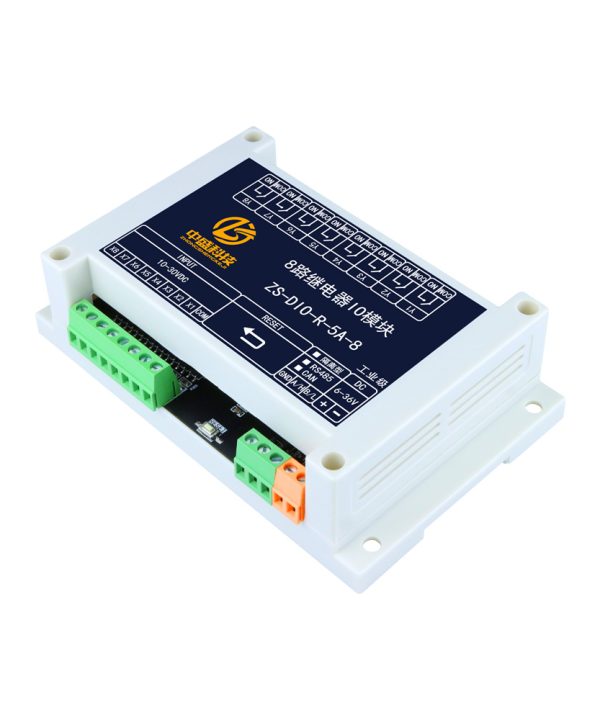 5A Rơle Đầu Ra Module Chuyển Mạch Tín Hiệu Kỹ Thuật Số Output Giao Tiếp 485 IO Bảng Điều Khiển Mở Rộng Modbus Điện Từ