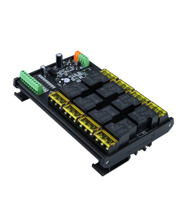 30A Công Tắc Module Rơle Thu Thập Đầu Vào Kỹ Thuật Số Giao Tiếp 485 IO Bảng Điều Khiển Mở Rộng Modbus Điện Từ
