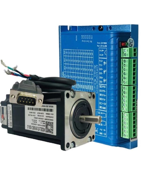 Bộ Điều Khiển Ổ Đĩa Động Cơ Bước Vòng Kín Jiemeikang  57j18100ec-1000 2hss57 2.8nm JMC Stepper