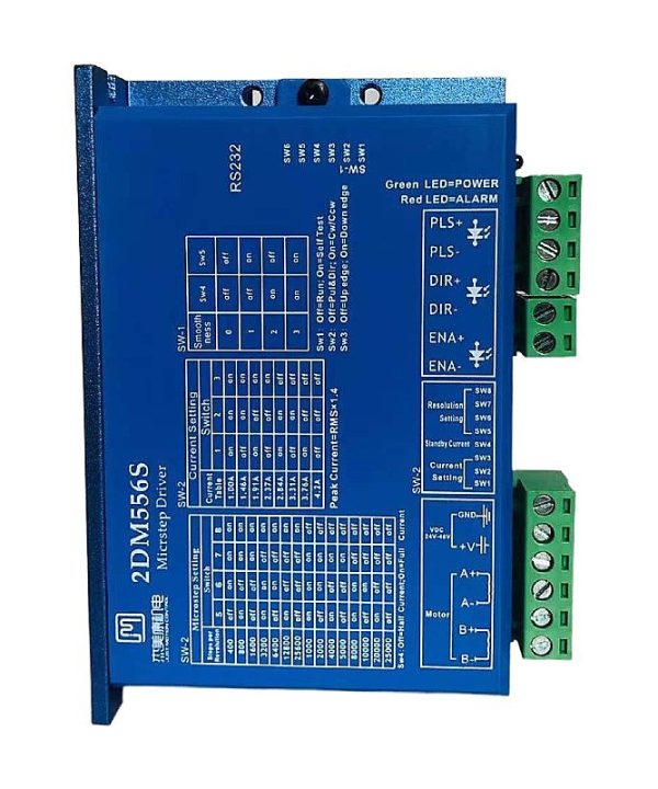 2tm556s Jiemeikang 2 Pha Động Cơ Bước Điều Khiển Động Cơ 57/60 Động Cơ DC Điều Khiển Điện Áp DC24V JMC Stepper