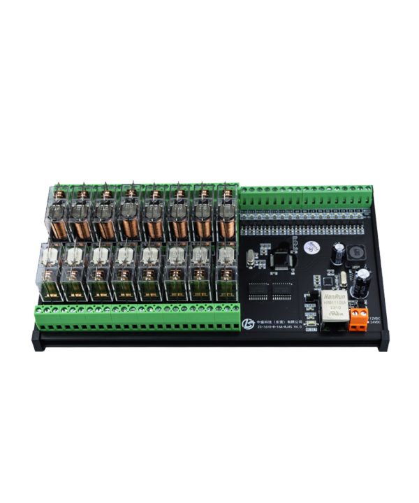 16A Module Chuyển Mạch Chuyển Đổi Tín Hiệu Đầu Vào Thu Thập Cổng Mạng Giao Tiếp IO Mở Rộng Modbus Rtu/TCP