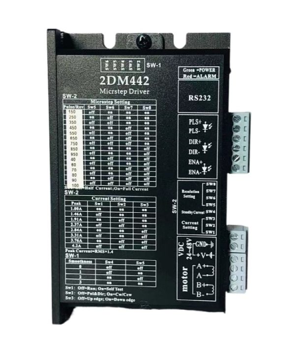 2dm442-io Jiemeikang 57 Bộ Điều Khiển Động Cơ Bước 2 Pha Bộ Điều Khiển Động Cơ Bước Xung Tự Phát JMC Stepper