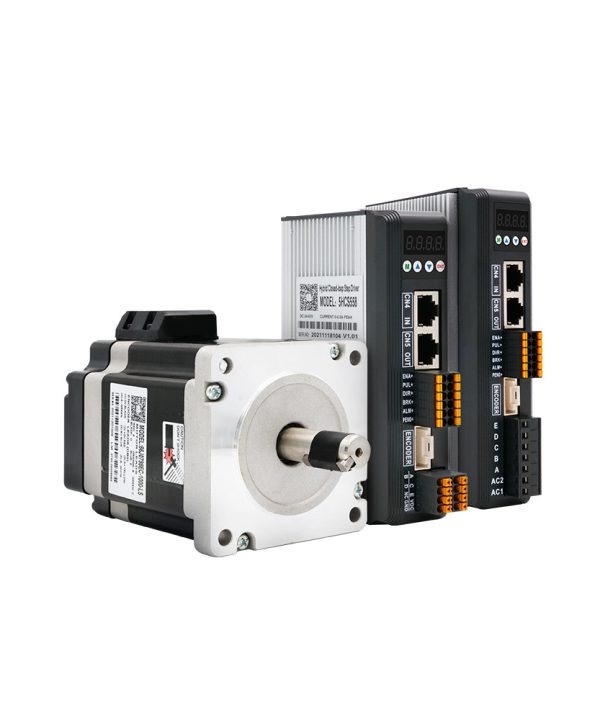 Bộ Điều Khiển Động Cơ Vòng Kín 5 Pha Jiemeikang 60 86 1.6nm 4.1nm Servo Bước Chính Xác Cao JMC Stepper