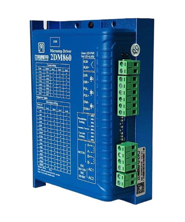 2dm860-n-dk Jiemeikang 86 Truyền Động Động Cơ Bước 2 Pha Đi Kèm Với Xung I/O Điều Khiển Để Gửi Cáp Nối Tiếp JMC Stepper