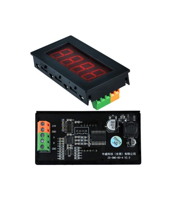 RS485 Đồng Hồ Nối Tiếp LED Ống Kỹ Thuật Số Màn Hình Hiển Thị Module Có Thể Điều Chỉnh PLC Giao Tiếp MODBUS-RTU 3/4 Bit