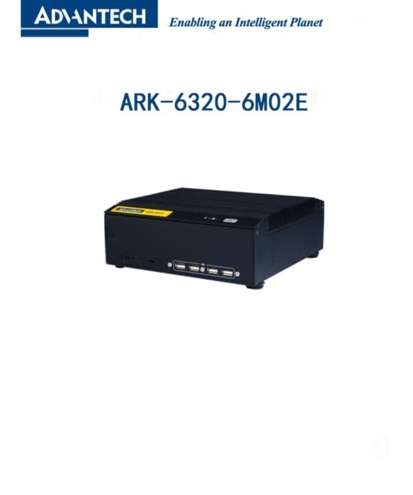 Máy Tính Công Nghiệp Nhúng ARK-6320-6M02E Hỗ Trợ Hệ Thống XP Máy Tính Điều Khiển Thiết Bị Công Nghiệp Đa Chức Năng