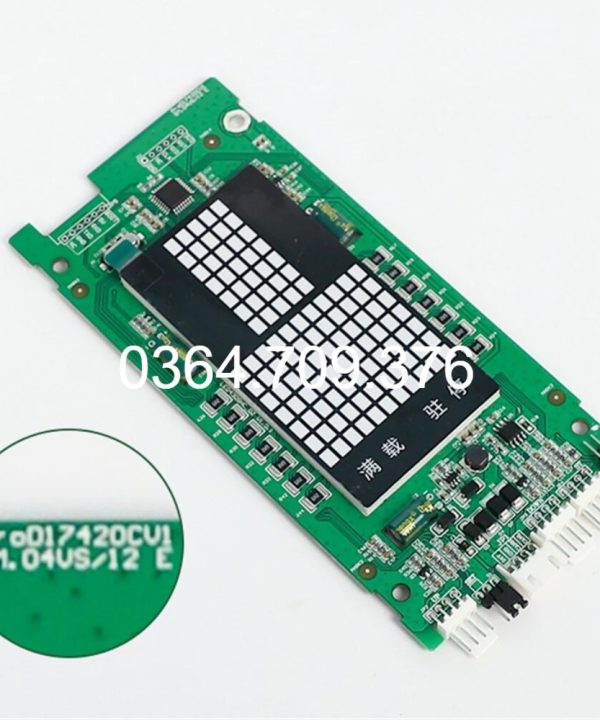 Sm.04vs/12 E 12E thang máy cuộc gọi bên ngoài Dot ma trận Bảng hiển thị ánh sáng trắng chương trình tiêu chuẩn