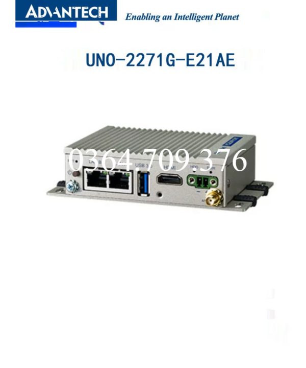 Advantech UNO-2271G-E21AE Nhà Máy Cổng Dữ Liệu Máy Tính Công Nghiệp Tủ Nhỏ Điều Khiển Nhúng New