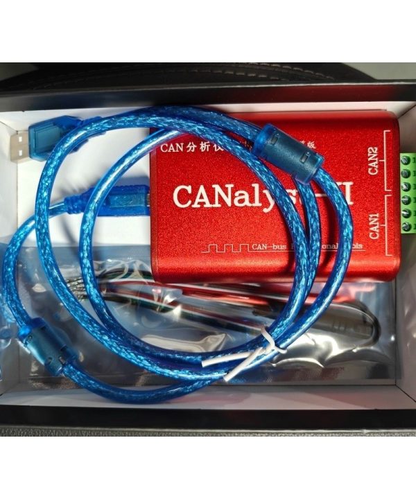 Bộ phân tích CAN Analyzer CANOpen J1939 DeviceNet USBCAN-2 USB to CAN Tương thích zlg CANalyst-II Usbcan-I Pro