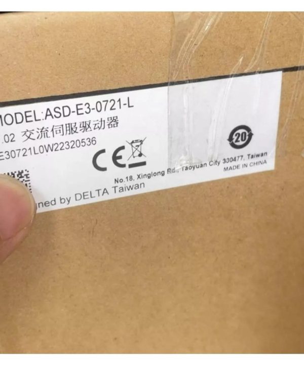 Bộ điều khiển Servo Delta ASD-E3-0721-L 750W New