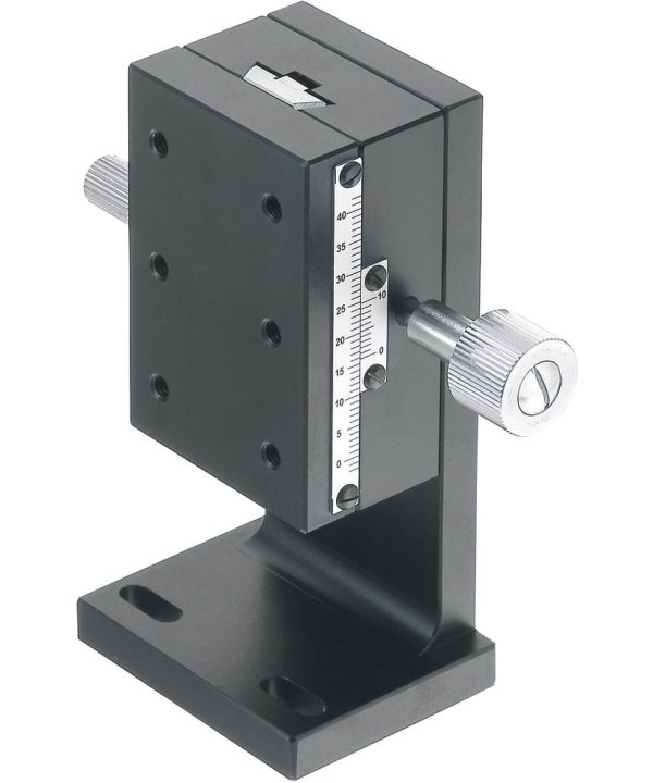 Z-Axis Dovetail Slide, Rack & Pinion - Rectangular