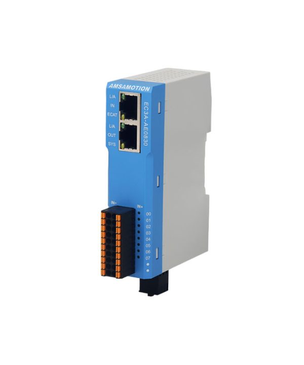 EC3A-AE0830 EtherCAT Remote I/O with 8 Analog Inputs