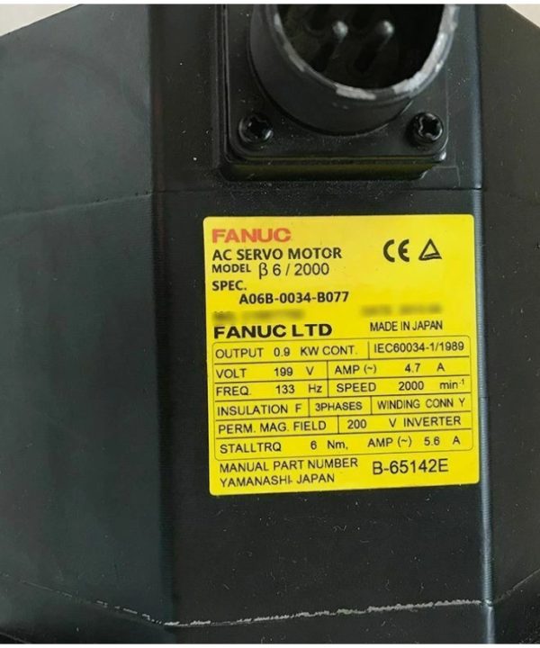 Động cơ servo A06B-0034-B077 Fanuc