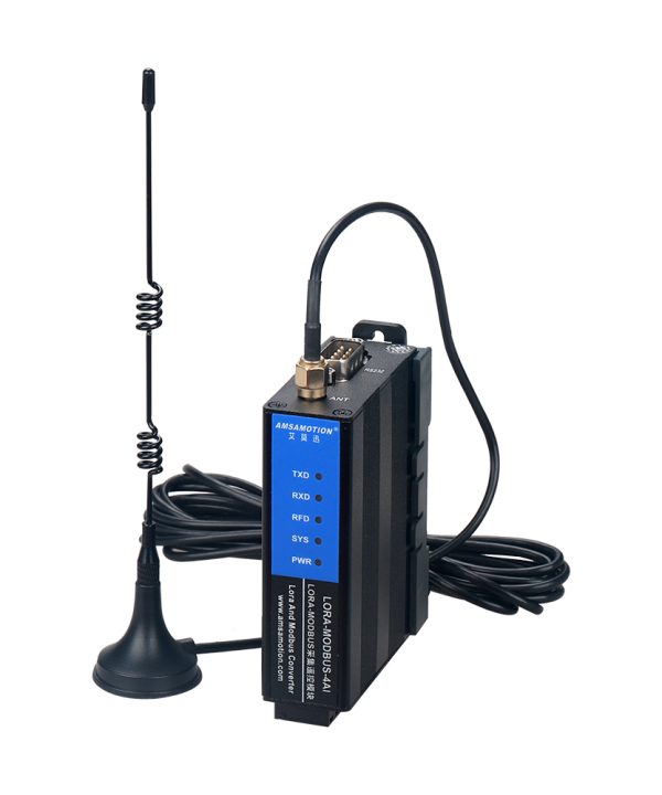 LoRa-Modbus-4AI Wireless Modbus RTU Analog Input Module 4AI