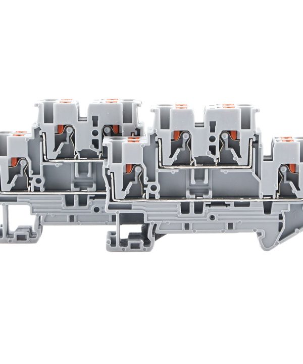 PTTB-2.5 Electrical Connector Double Layer Spring Wiring Connection Wire Conductor